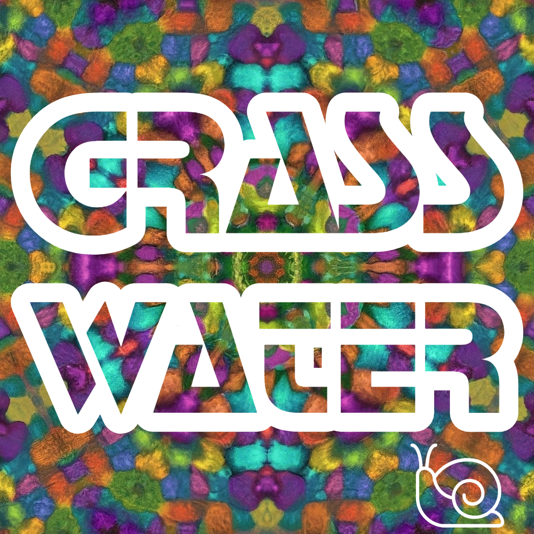 At the heart of the Grass Water print is a sacred mandala