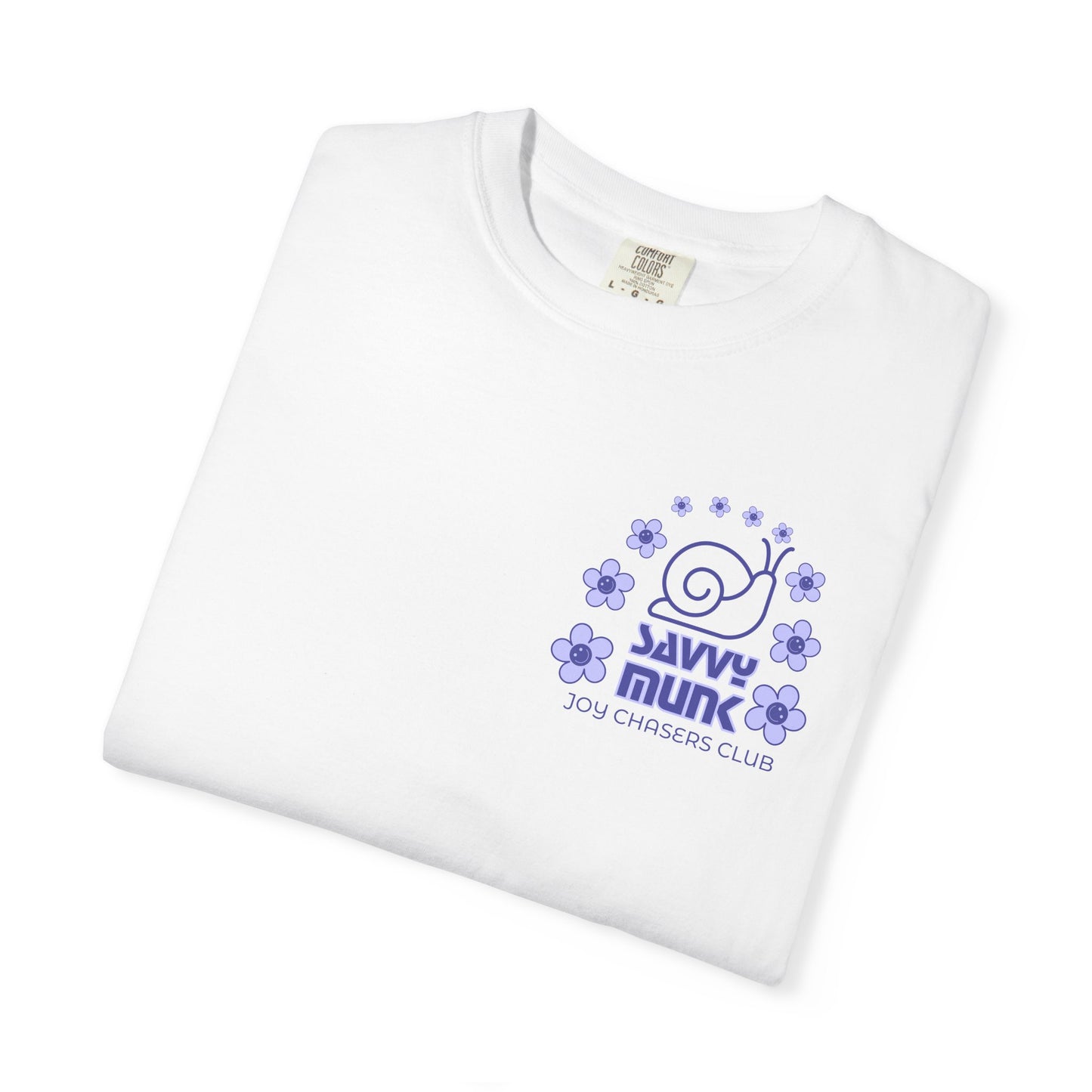 Savvy Munk - Otis under Flower Bow - Unisex T-Shirt