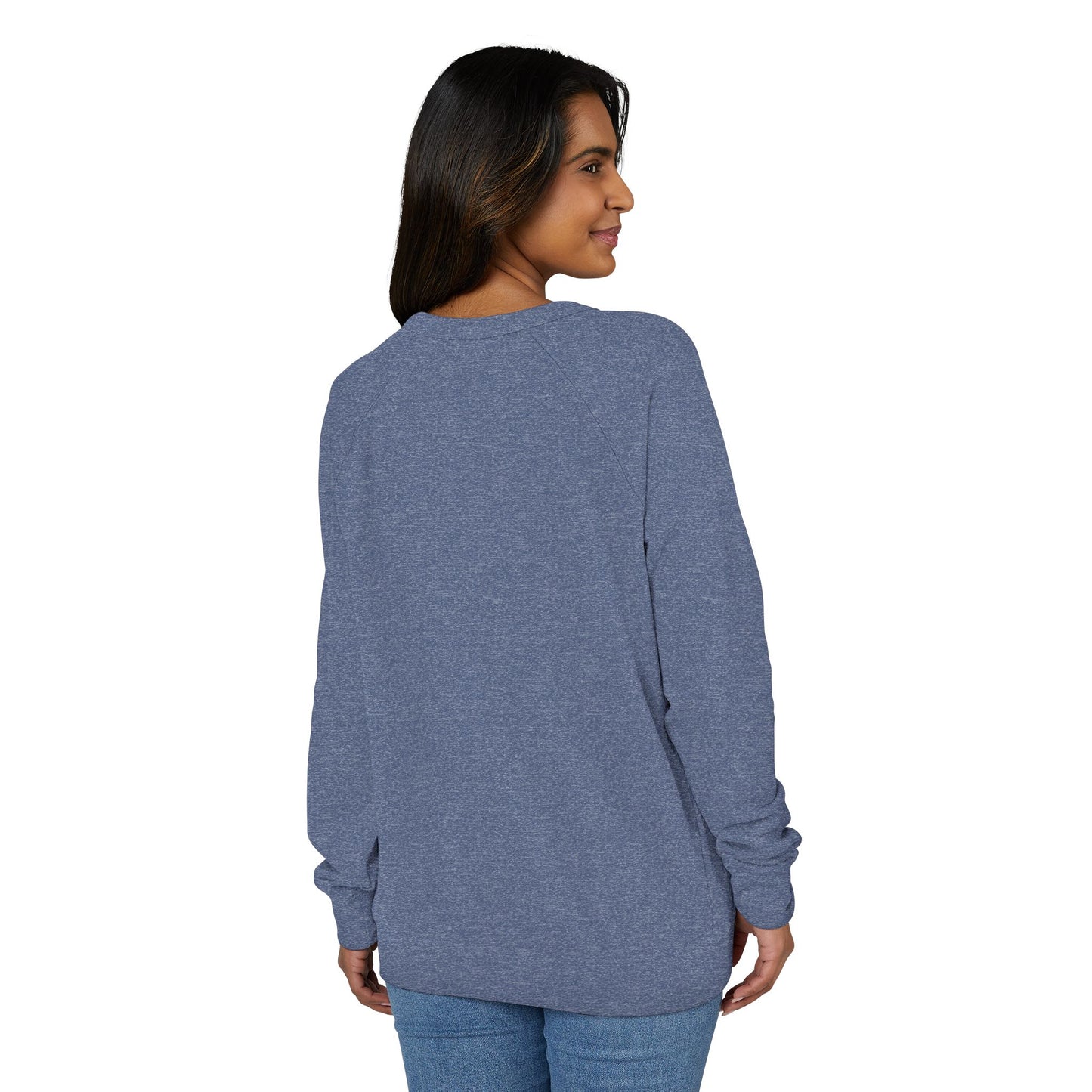 Periwinkle Snail Flower Crewneck Sweatshirt, Cozy Unisex Pullover, Relaxed Fit Top - Savvy Munk