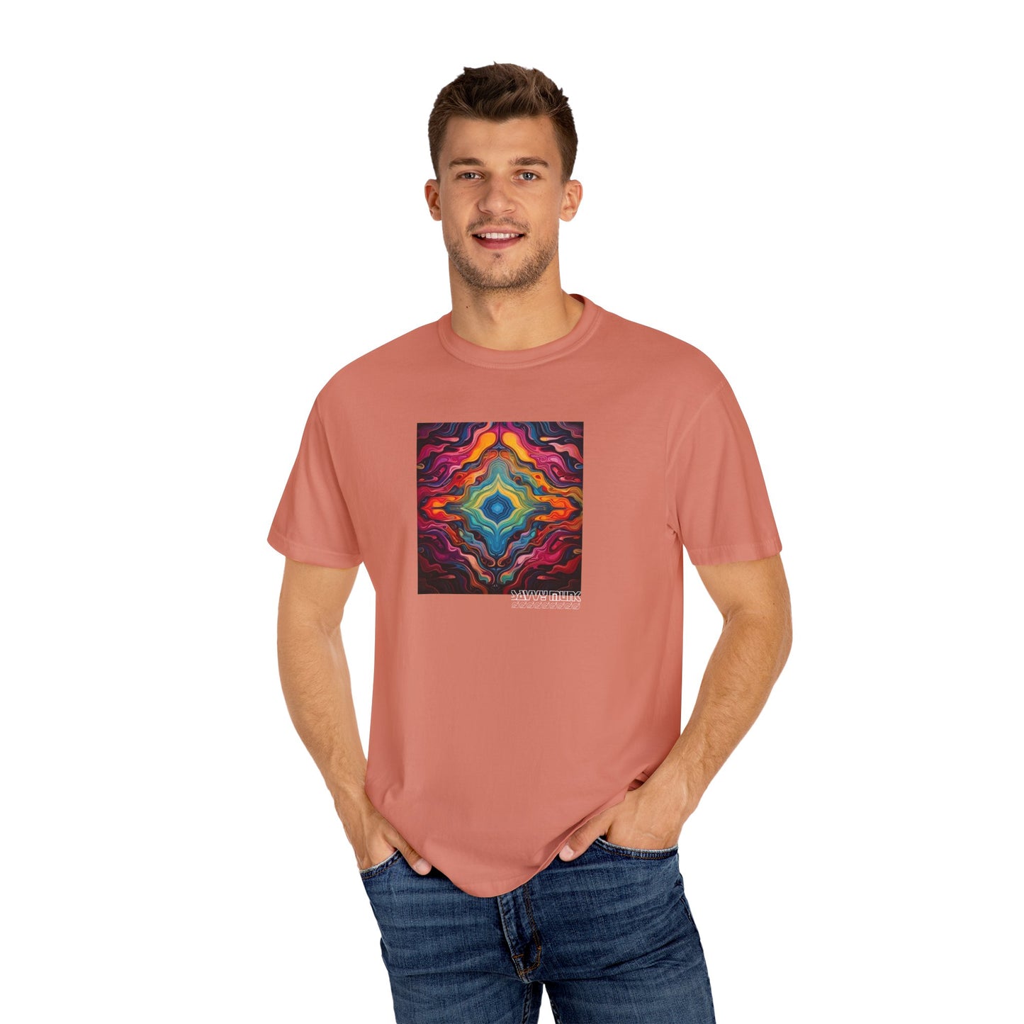 Dragons Mind - Savvy Munk - Unisex Garment-Dyed T-shirt - Festival Wear