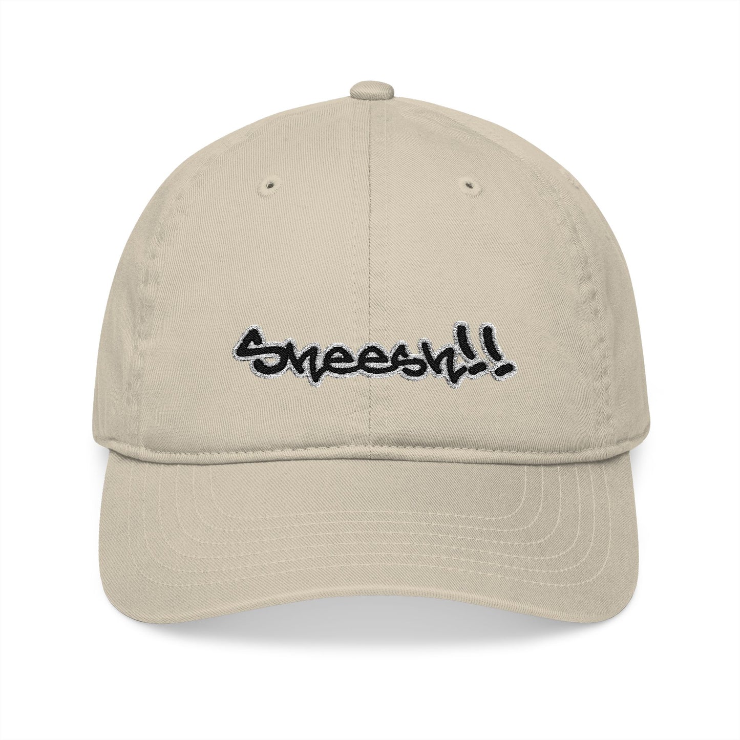Savvy Munk - Sheesh!! Boi - Embroidered Organic Baseball Cap - Casual Style for Eco-Conscious Wearers