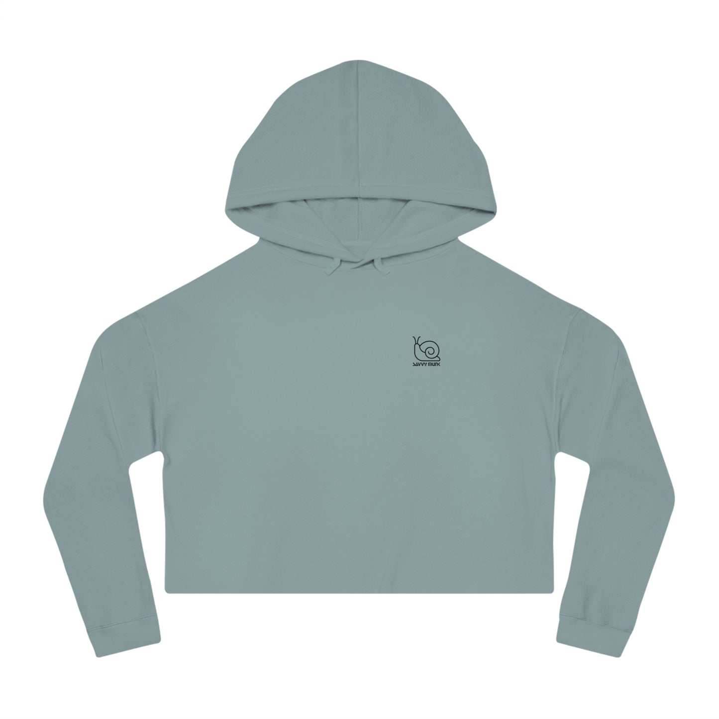 Abundance is a Mindset - Relaxed Cropped Hoodie - Savvy Munk - Joy Chasers Club