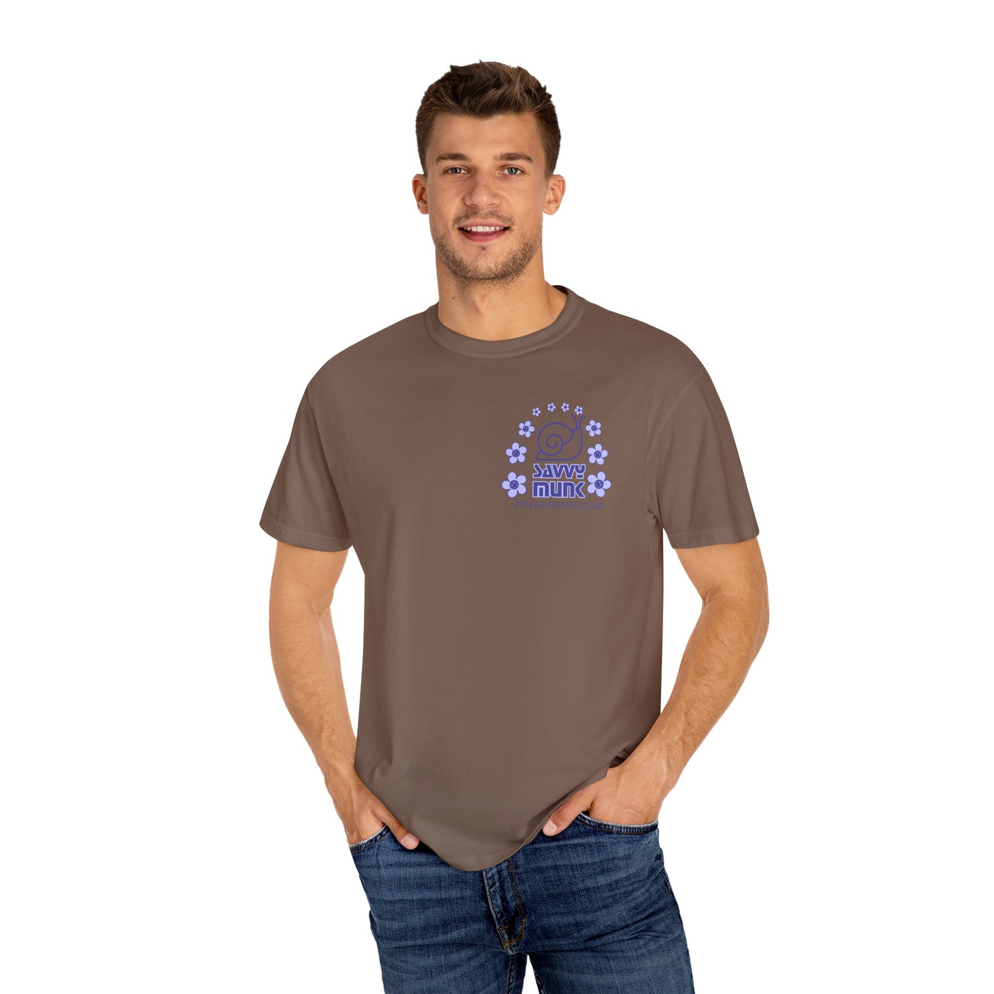 Savvy Munk - Otis under Flower Bow - Unisex T-Shirt