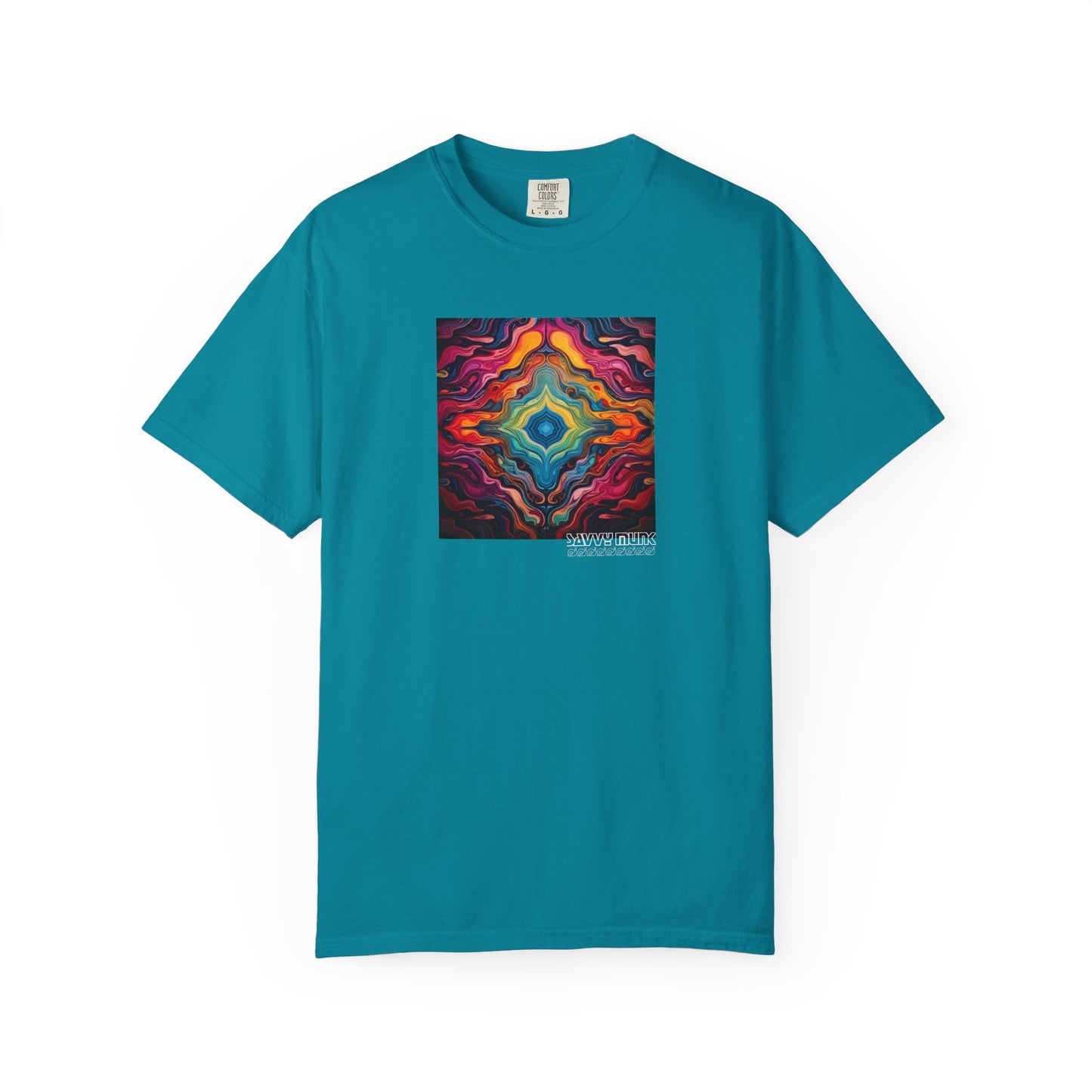 Dragons Mind - Savvy Munk - Unisex Garment-Dyed T-shirt - Festival Wear