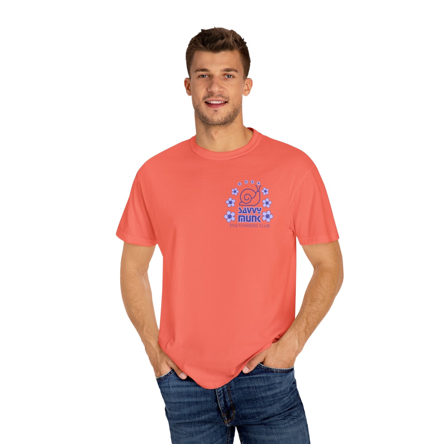Savvy Munk - Otis under Flower Bow - Unisex T-Shirt