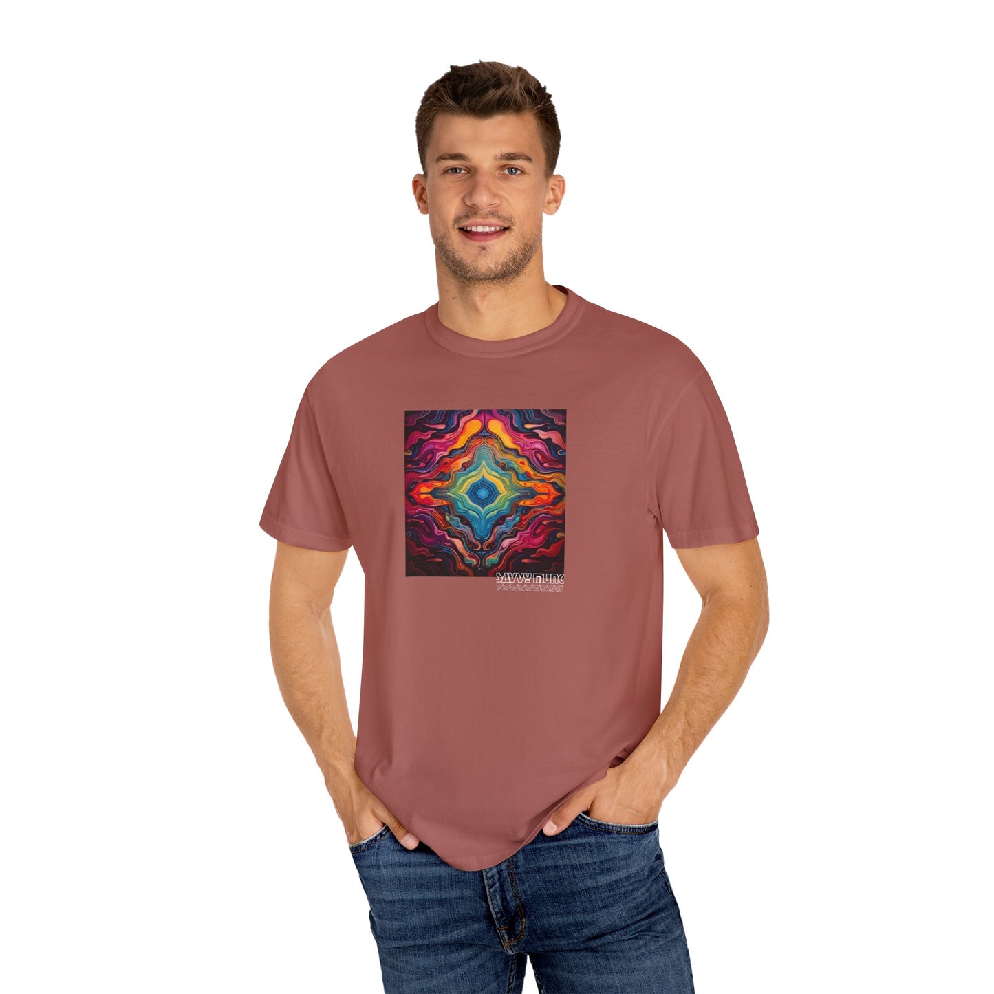 Dragons Mind - Savvy Munk - Unisex Garment-Dyed T-shirt - Festival Wear
