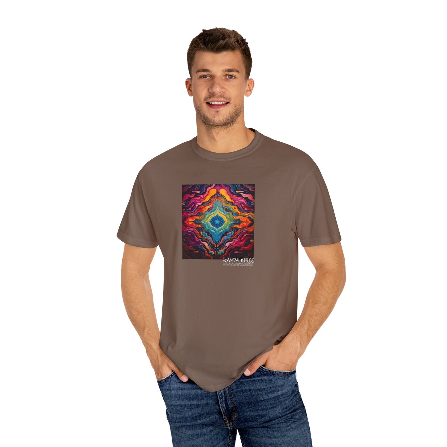 Dragons Mind - Savvy Munk - Unisex Garment-Dyed T-shirt - Festival Wear