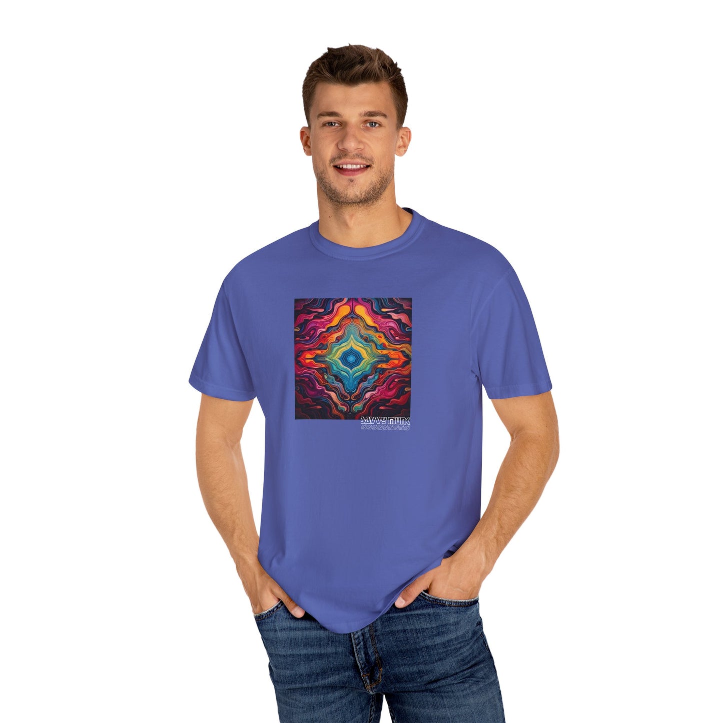 Dragons Mind - Savvy Munk - Unisex Garment-Dyed T-shirt - Festival Wear
