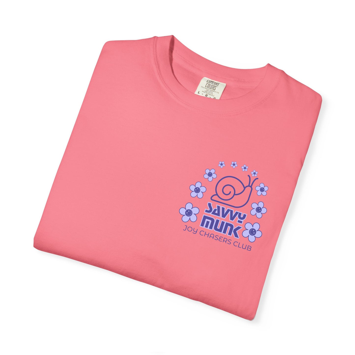 Savvy Munk - Otis under Flower Bow - Unisex T-Shirt