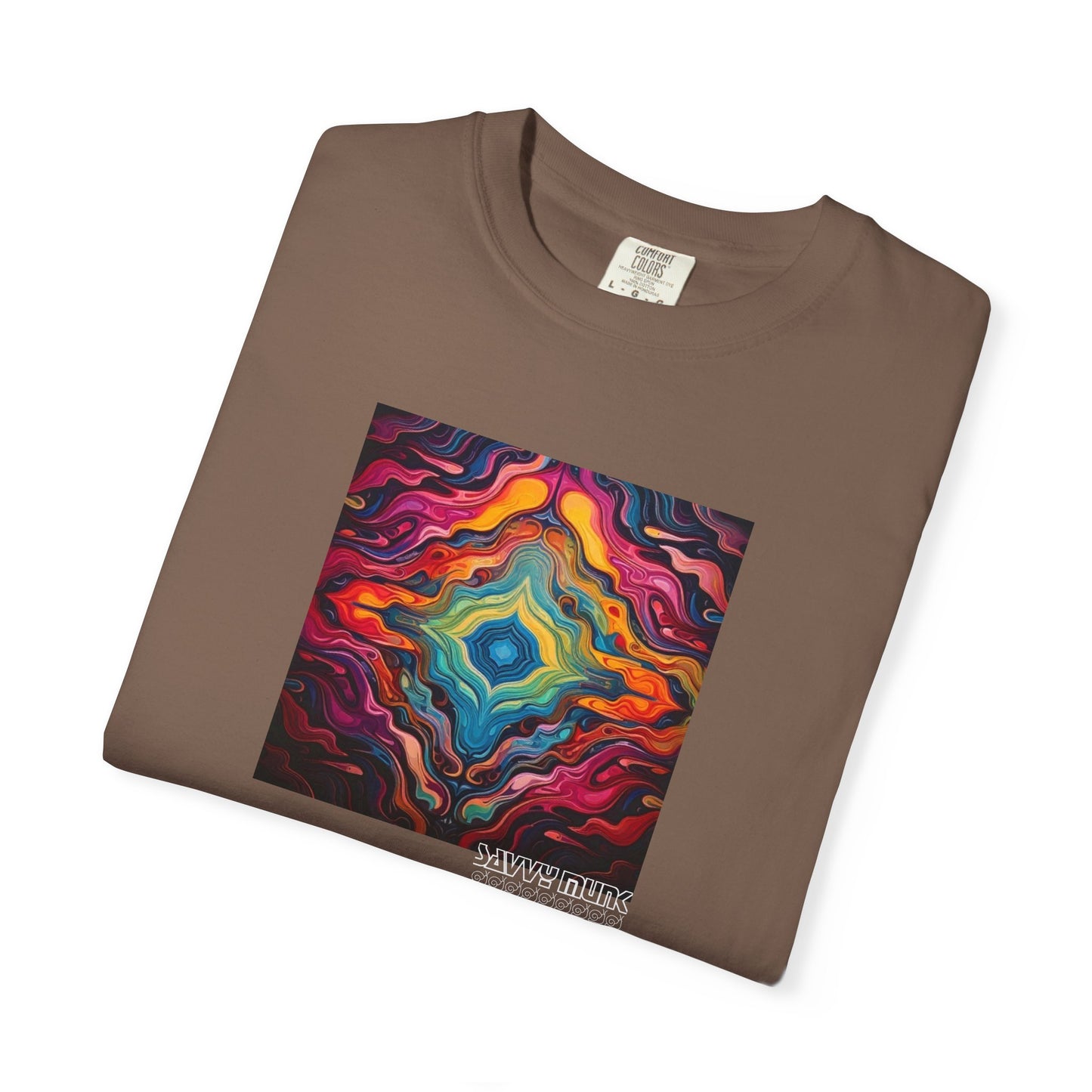 Dragons Mind - Savvy Munk - Unisex Garment-Dyed T-shirt - Festival Wear