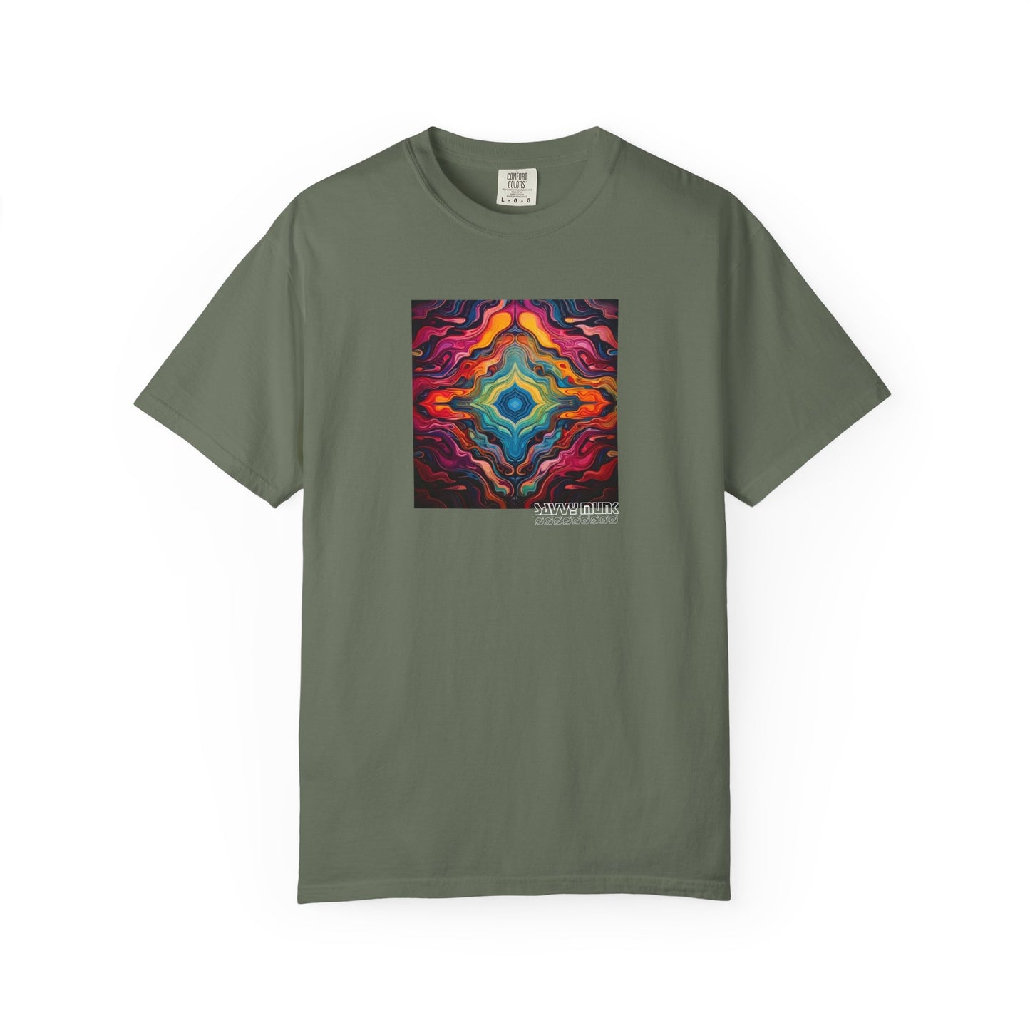 Dragons Mind - Savvy Munk - Unisex Garment-Dyed T-shirt - Festival Wear