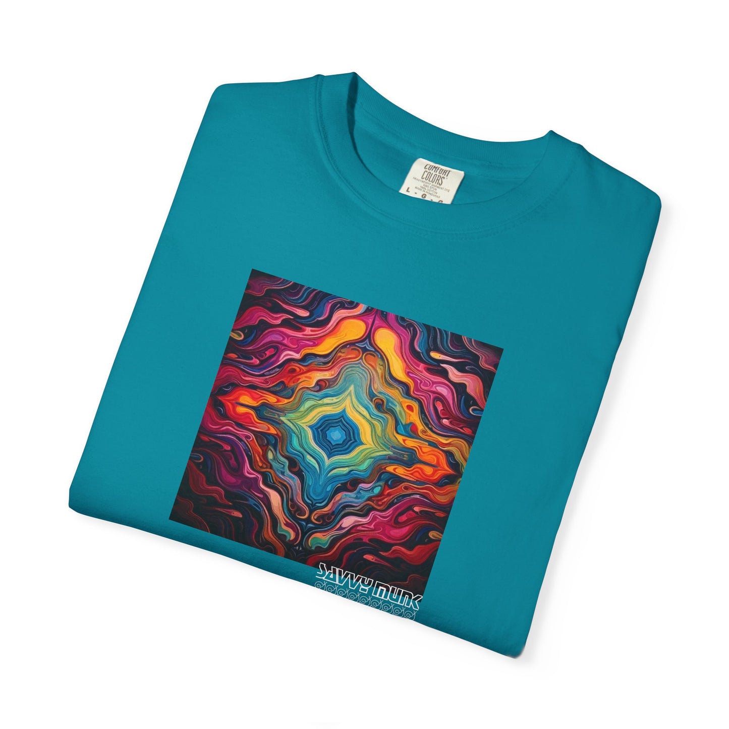 Dragons Mind - Savvy Munk - Unisex Garment-Dyed T-shirt - Festival Wear