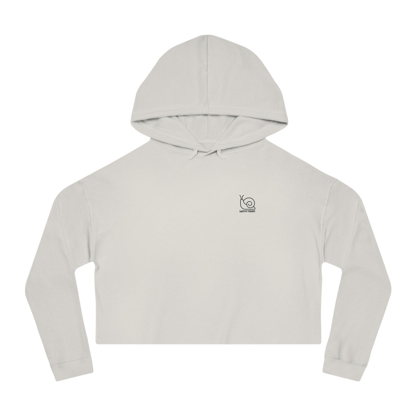 Abundance is a Mindset - Relaxed Cropped Hoodie - Savvy Munk - Joy Chasers Club