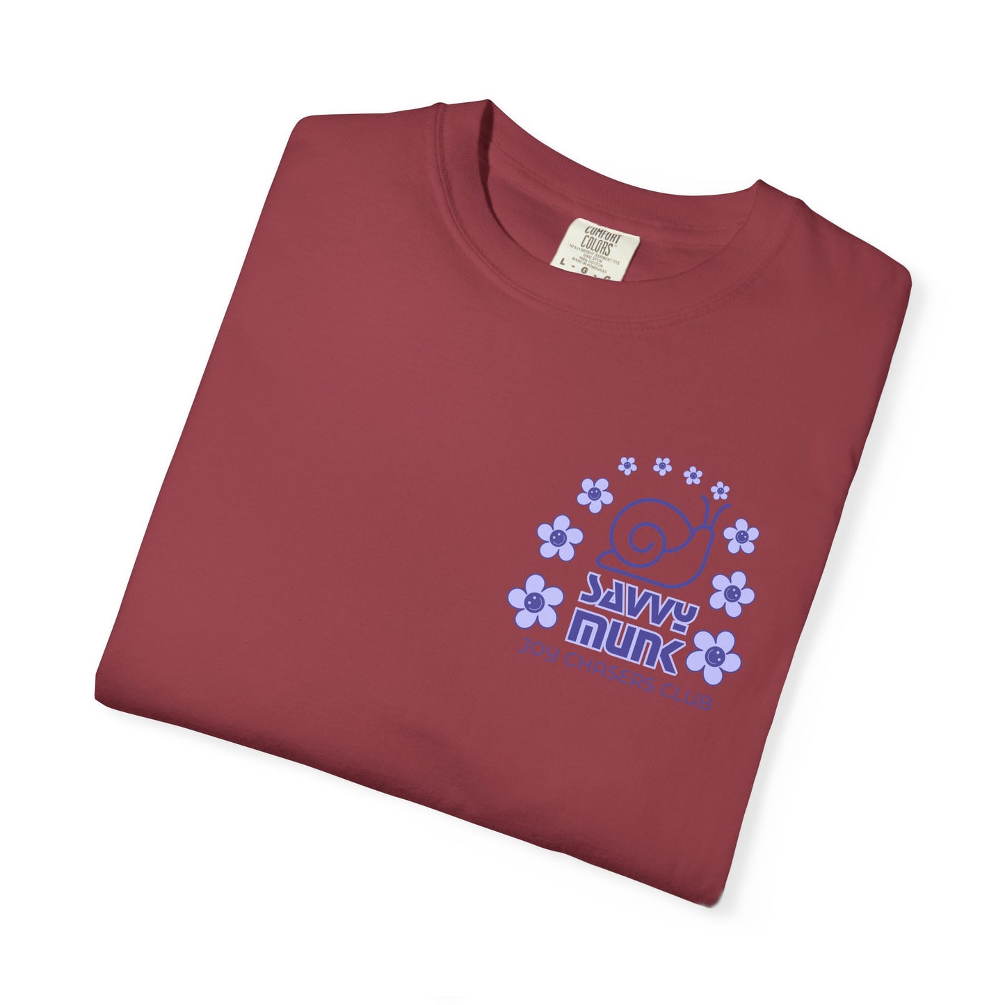 Savvy Munk - Otis under Flower Bow - Unisex T-Shirt