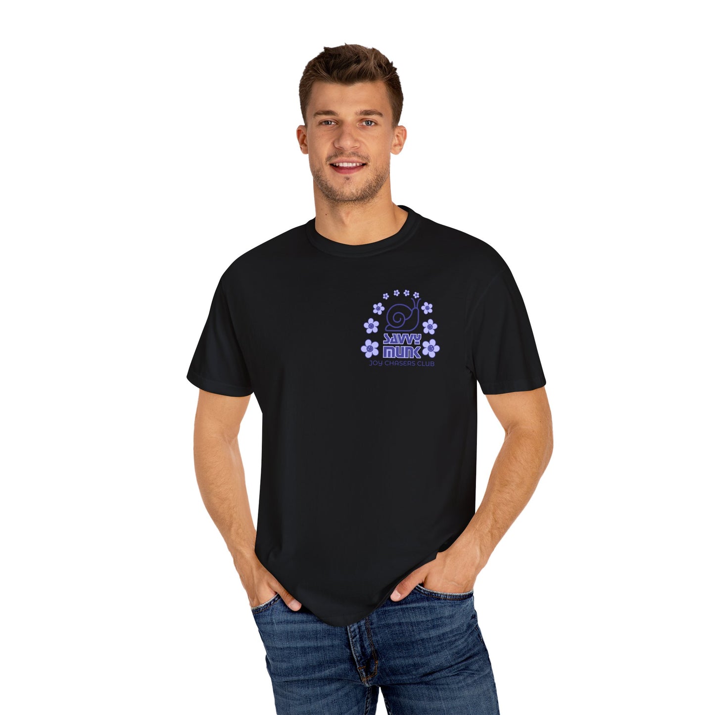 Savvy Munk - Otis under Flower Bow - Unisex T-Shirt