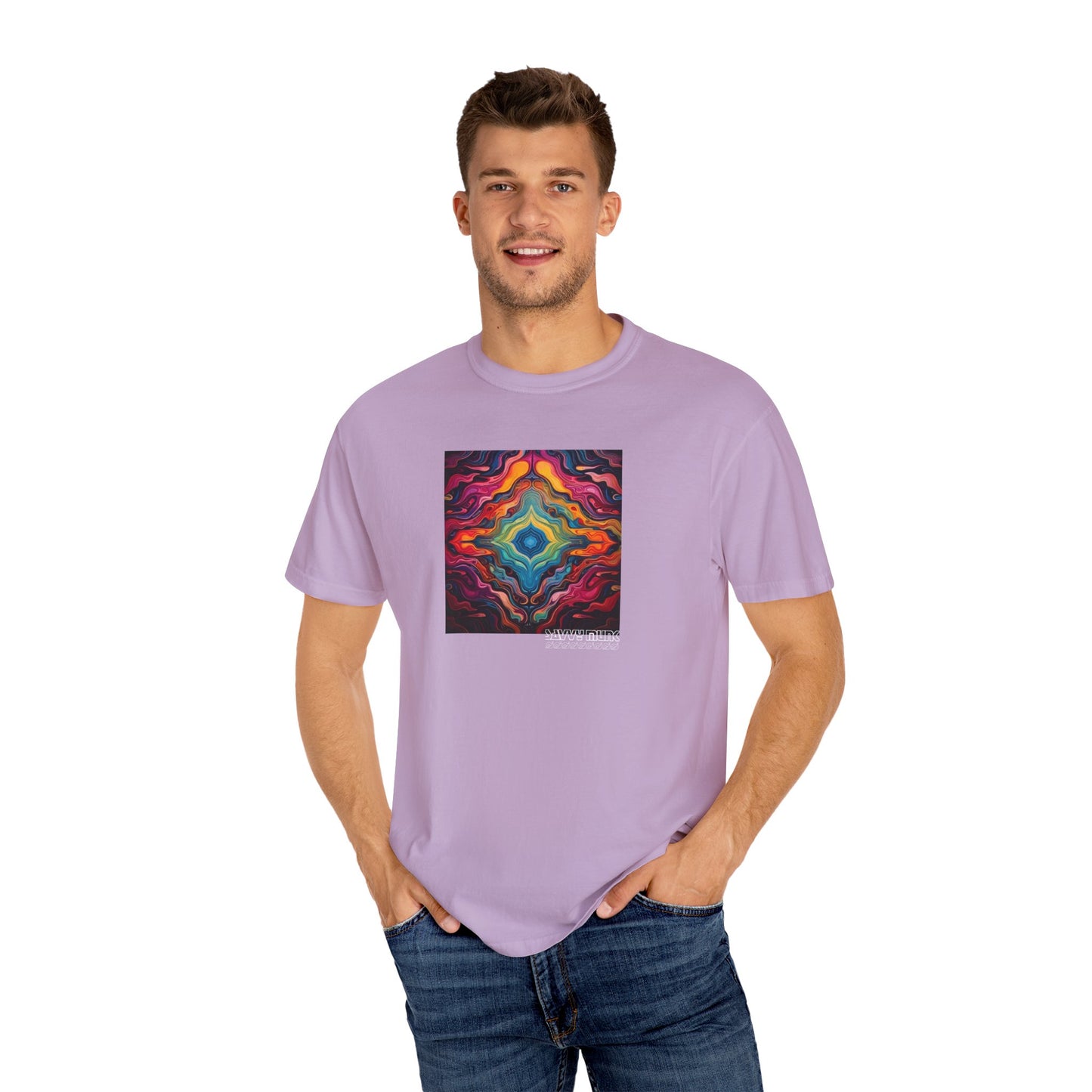 Dragons Mind - Savvy Munk - Unisex Garment-Dyed T-shirt - Festival Wear