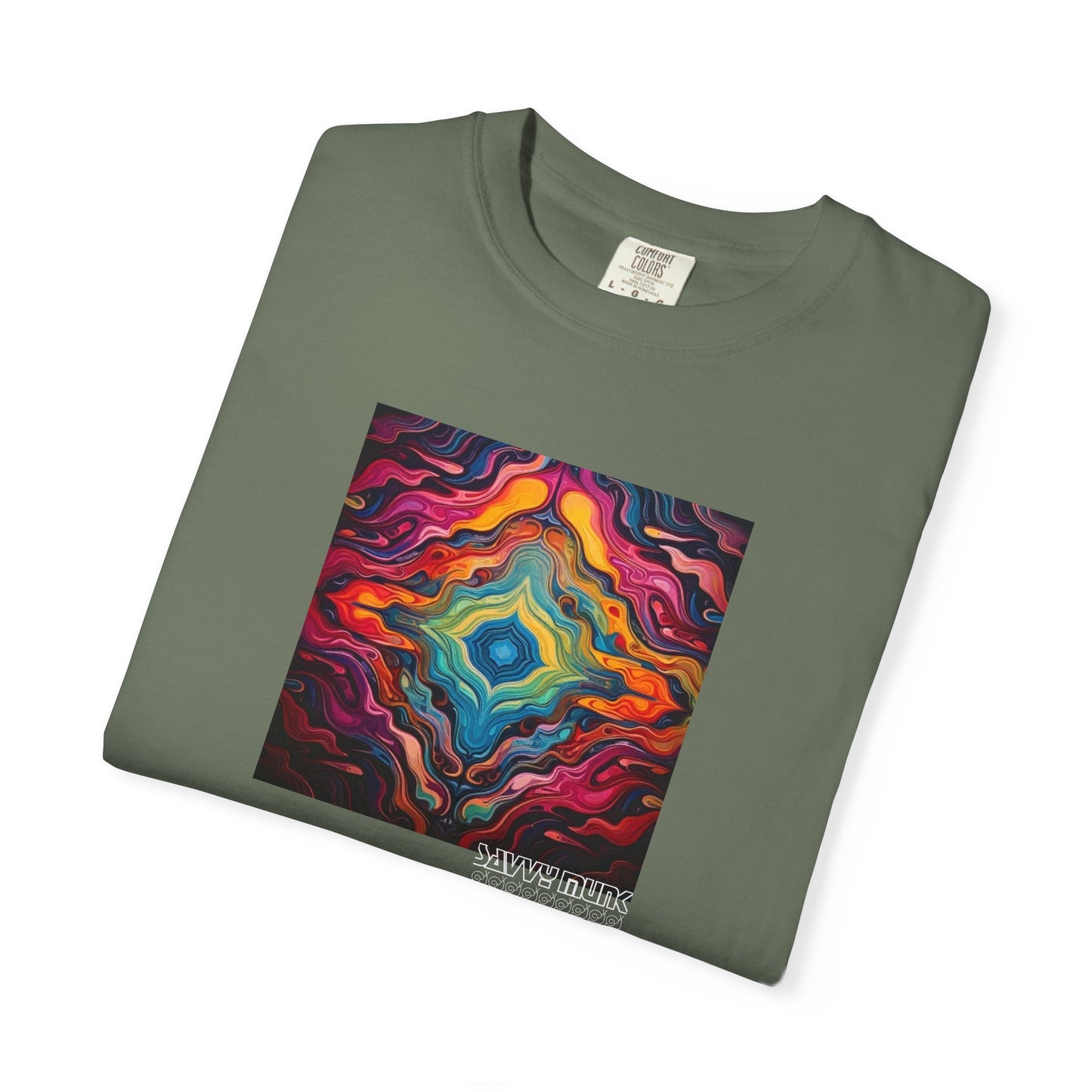 Dragons Mind - Savvy Munk - Unisex Garment-Dyed T-shirt - Festival Wear