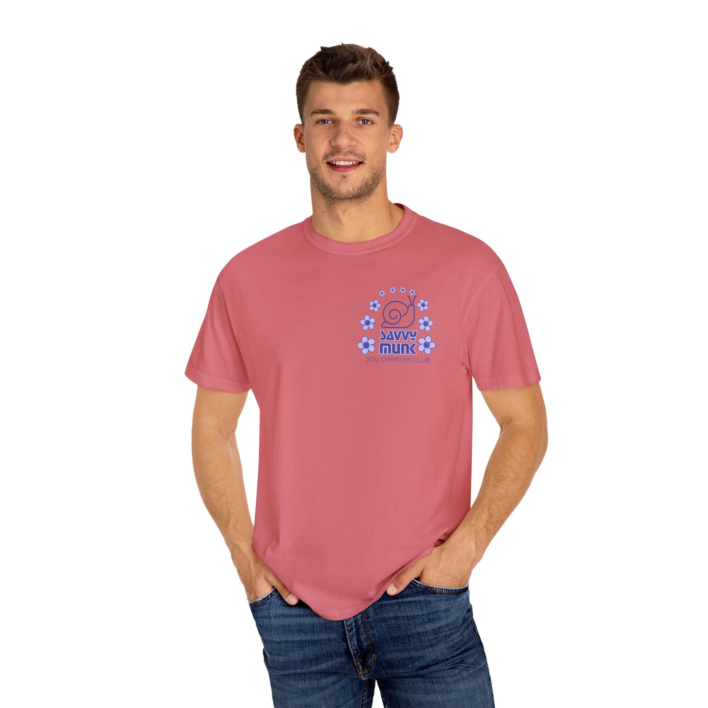 Savvy Munk - Otis under Flower Bow - Unisex T-Shirt