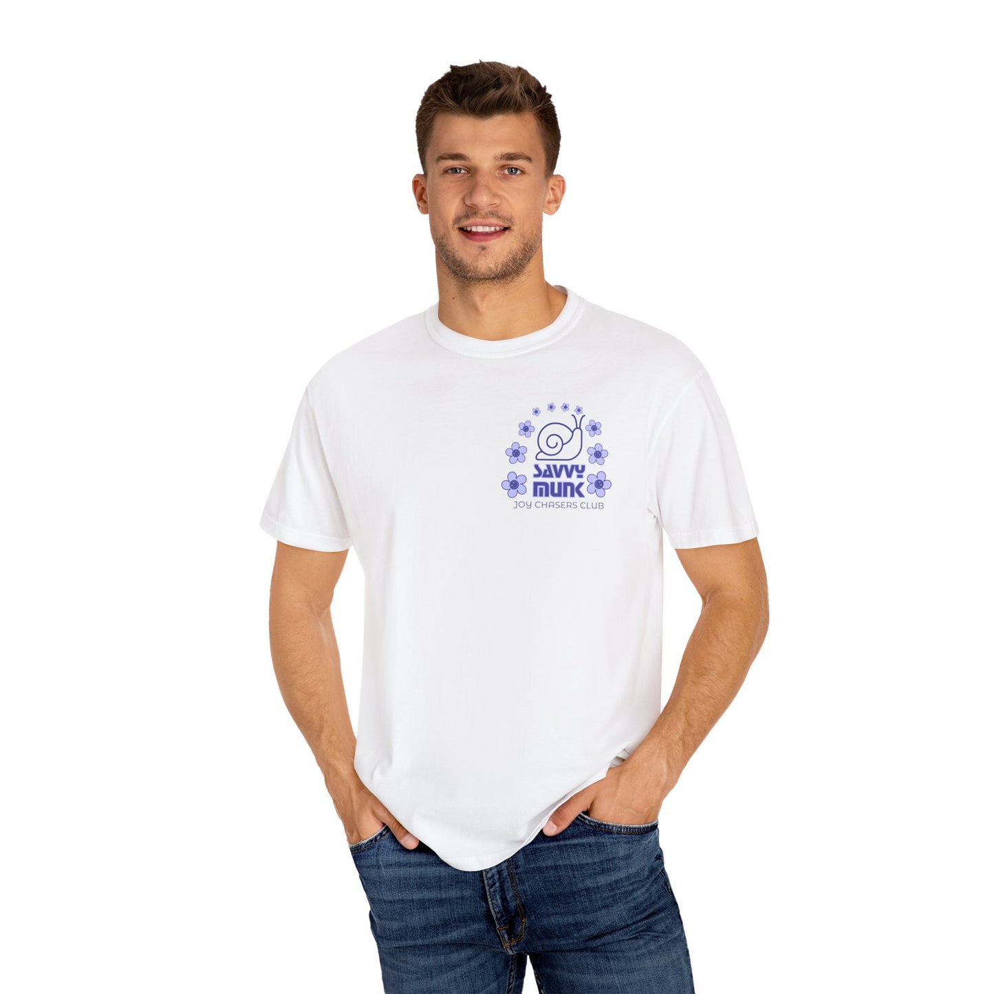 Savvy Munk - Otis under Flower Bow - Unisex T-Shirt