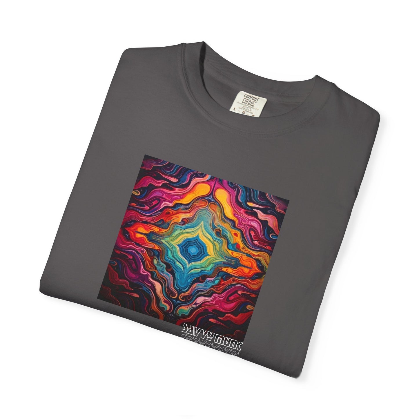 Dragons Mind - Savvy Munk - Unisex Garment-Dyed T-shirt - Festival Wear