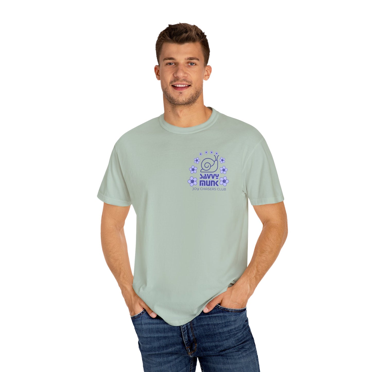 Savvy Munk - Otis under Flower Bow - Unisex T-Shirt