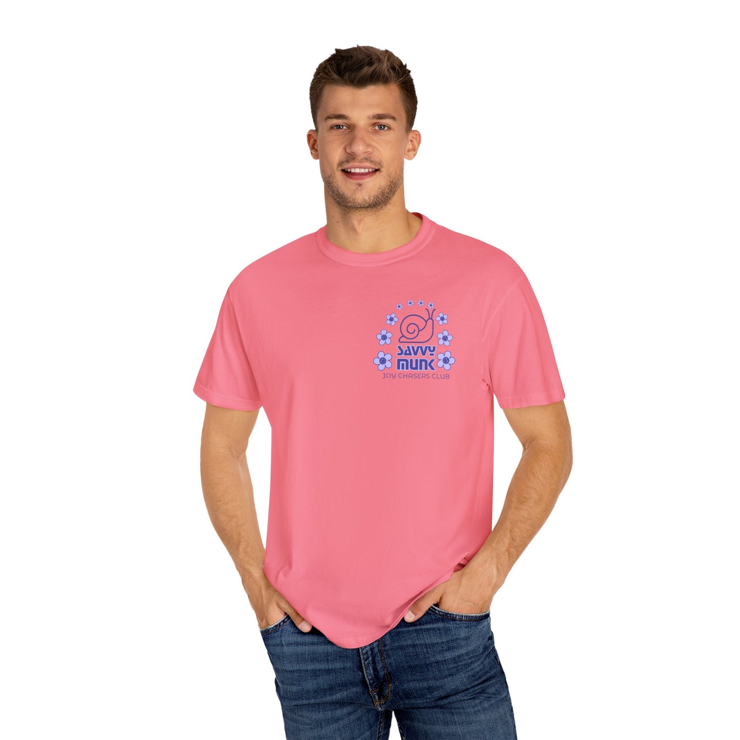 Savvy Munk - Otis under Flower Bow - Unisex T-Shirt