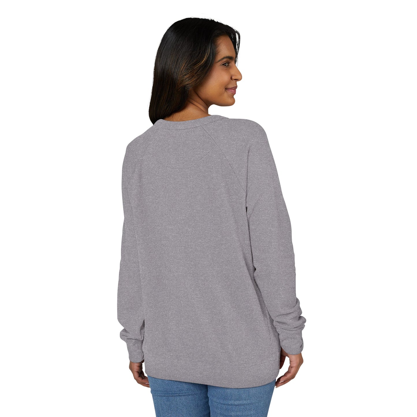 Periwinkle Snail Flower Crewneck Sweatshirt, Cozy Unisex Pullover, Relaxed Fit Top - Savvy Munk