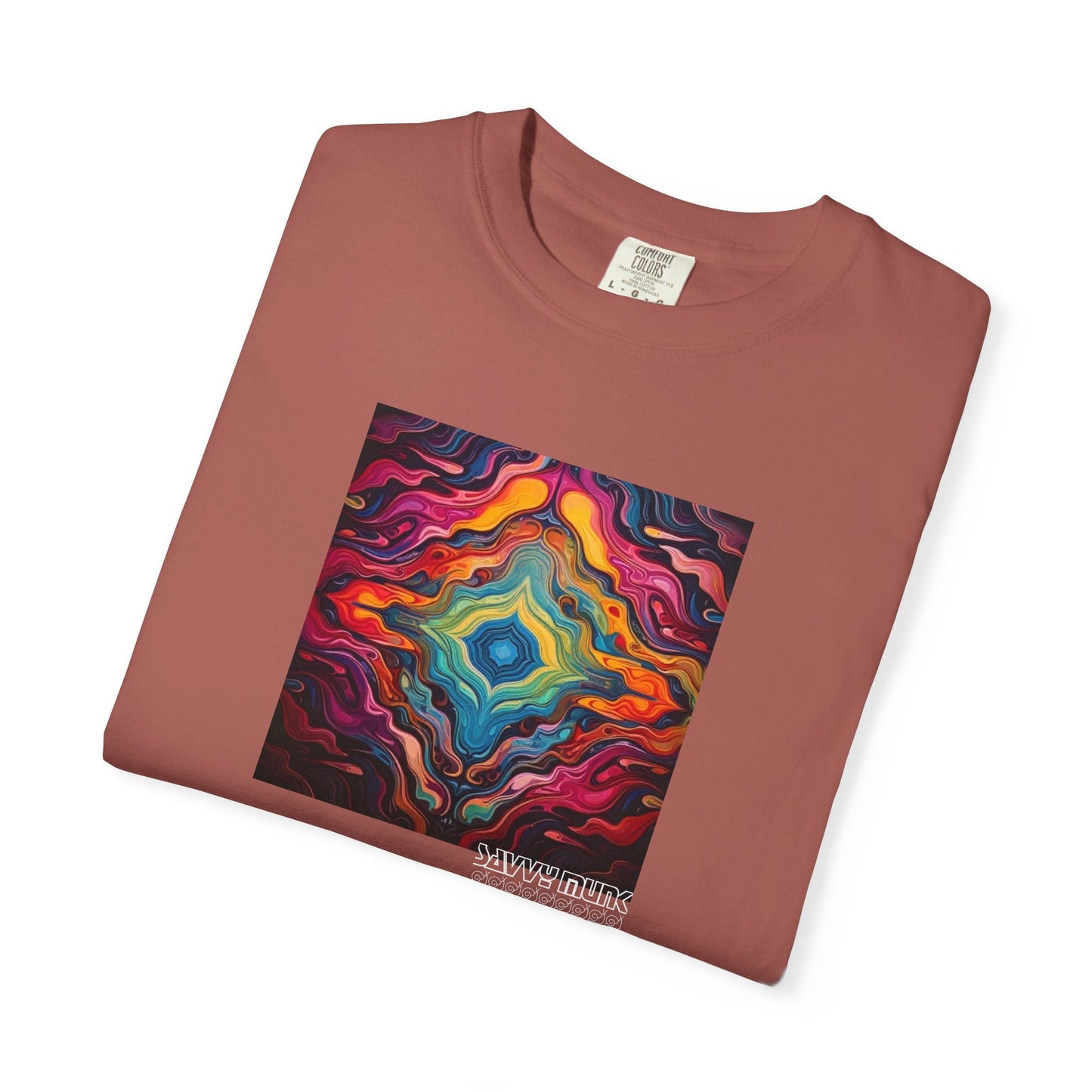 Dragons Mind - Savvy Munk - Unisex Garment-Dyed T-shirt - Festival Wear