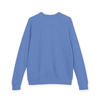 Periwinkle Snail Flower Crewneck Sweatshirt, Cozy Unisex Pullover, Relaxed Fit Top - Savvy Munk