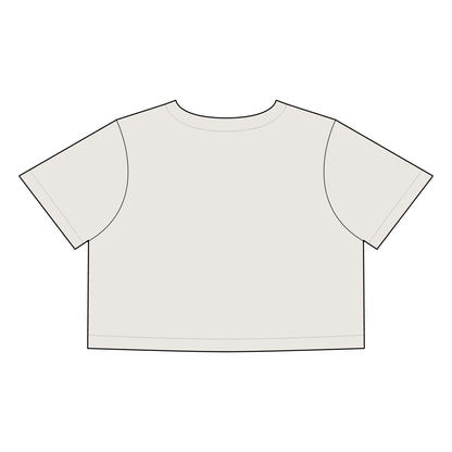 Savvy Munk - The New Teacher - Heavyweight Crop Tee