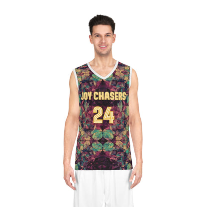 Joy Chasers The 4 Corners BRG Basketball/Dance all night and day Jersey - Unisex Festival Wear