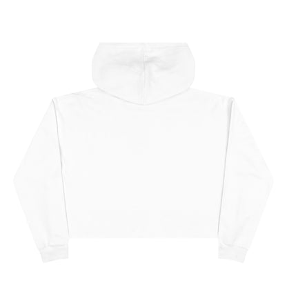 Periwinkle Snail Flower - Crop Hoodie - Savvy Munk - Joy Chasers Club