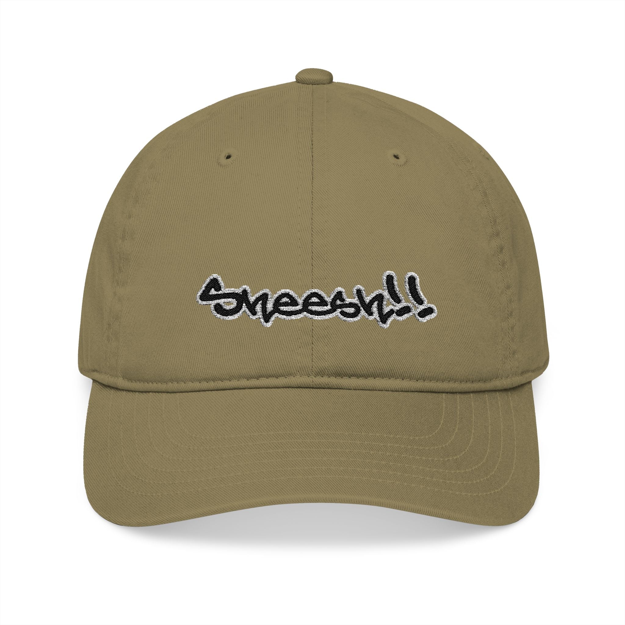 Savvy Munk - Sheesh!! Boi - Embroidered Organic Baseball Cap - Casual Style for Eco-Conscious Wearers
