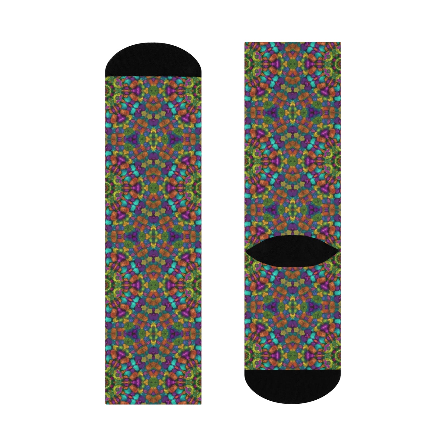 Grass Water Crew Socks