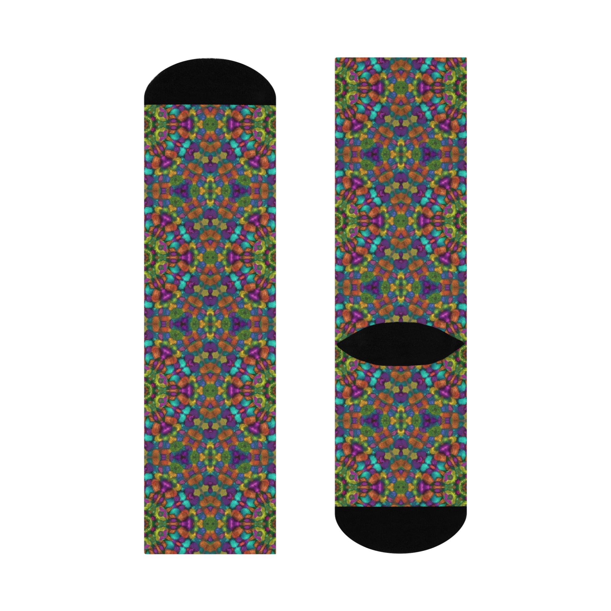 Grass Water Crew Socks