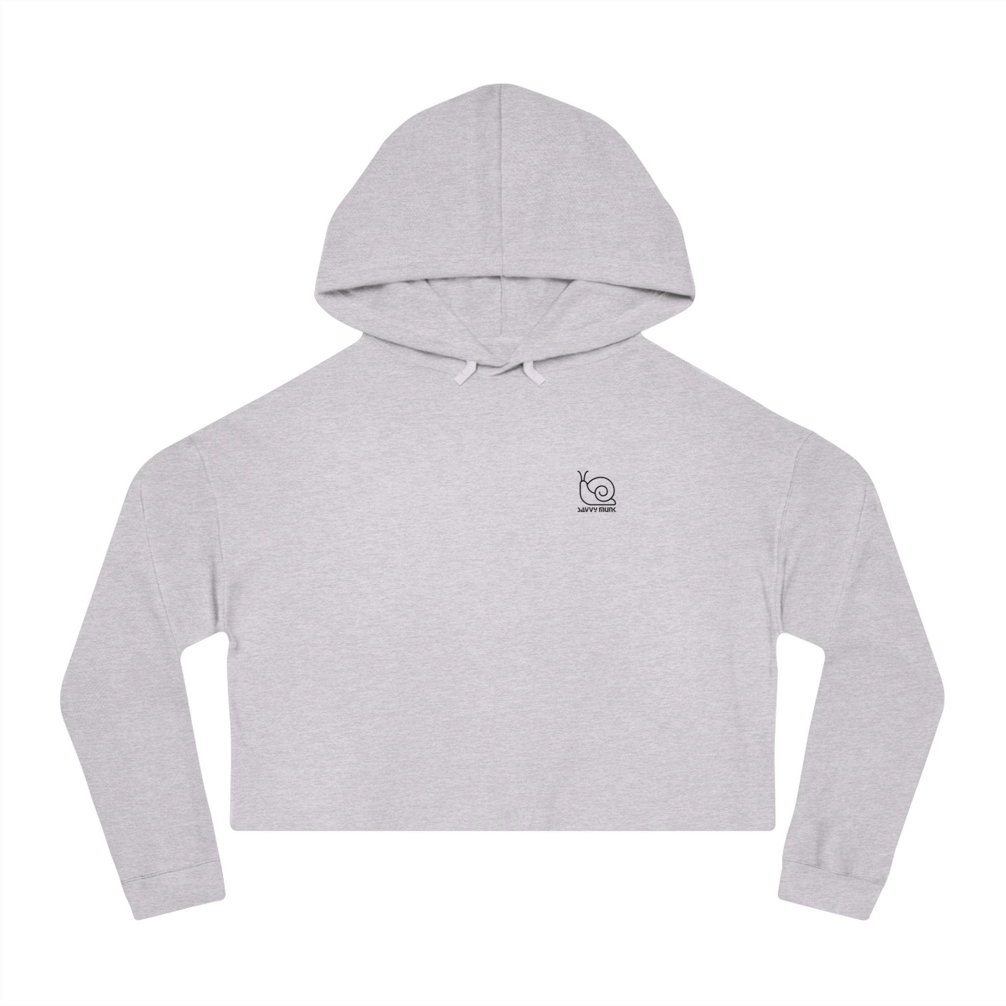 Abundance is a Mindset - Relaxed Cropped Hoodie - Savvy Munk - Joy Chasers Club