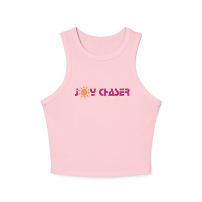 Joy Chaser Sun  - Women's Micro Rib Racer Tank Top