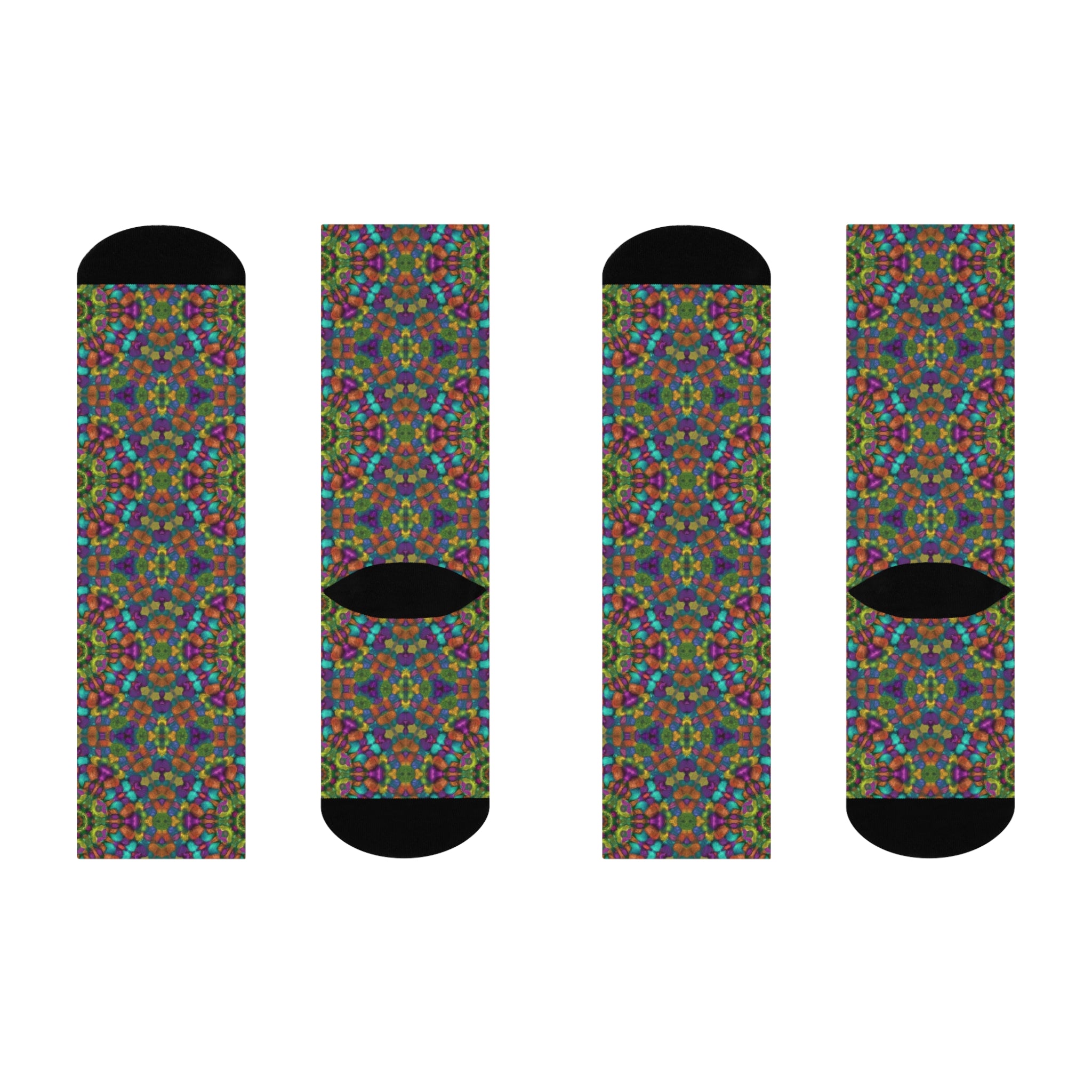 Grass Water Crew Socks