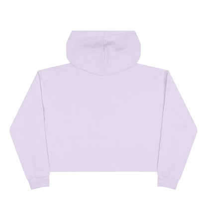 Periwinkle Snail Flower - Crop Hoodie - Savvy Munk - Joy Chasers Club