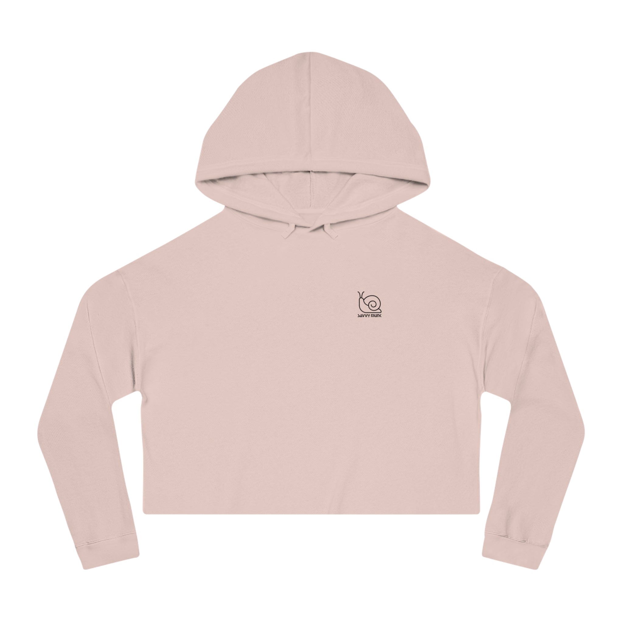 Abundance is a Mindset - Relaxed Cropped Hoodie - Savvy Munk - Joy Chasers Club