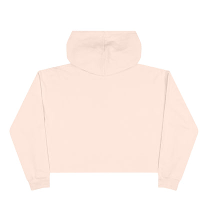 Periwinkle Snail Flower - Crop Hoodie - Savvy Munk - Joy Chasers Club