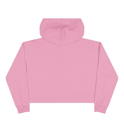 Periwinkle Snail Flower - Crop Hoodie - Savvy Munk - Joy Chasers Club