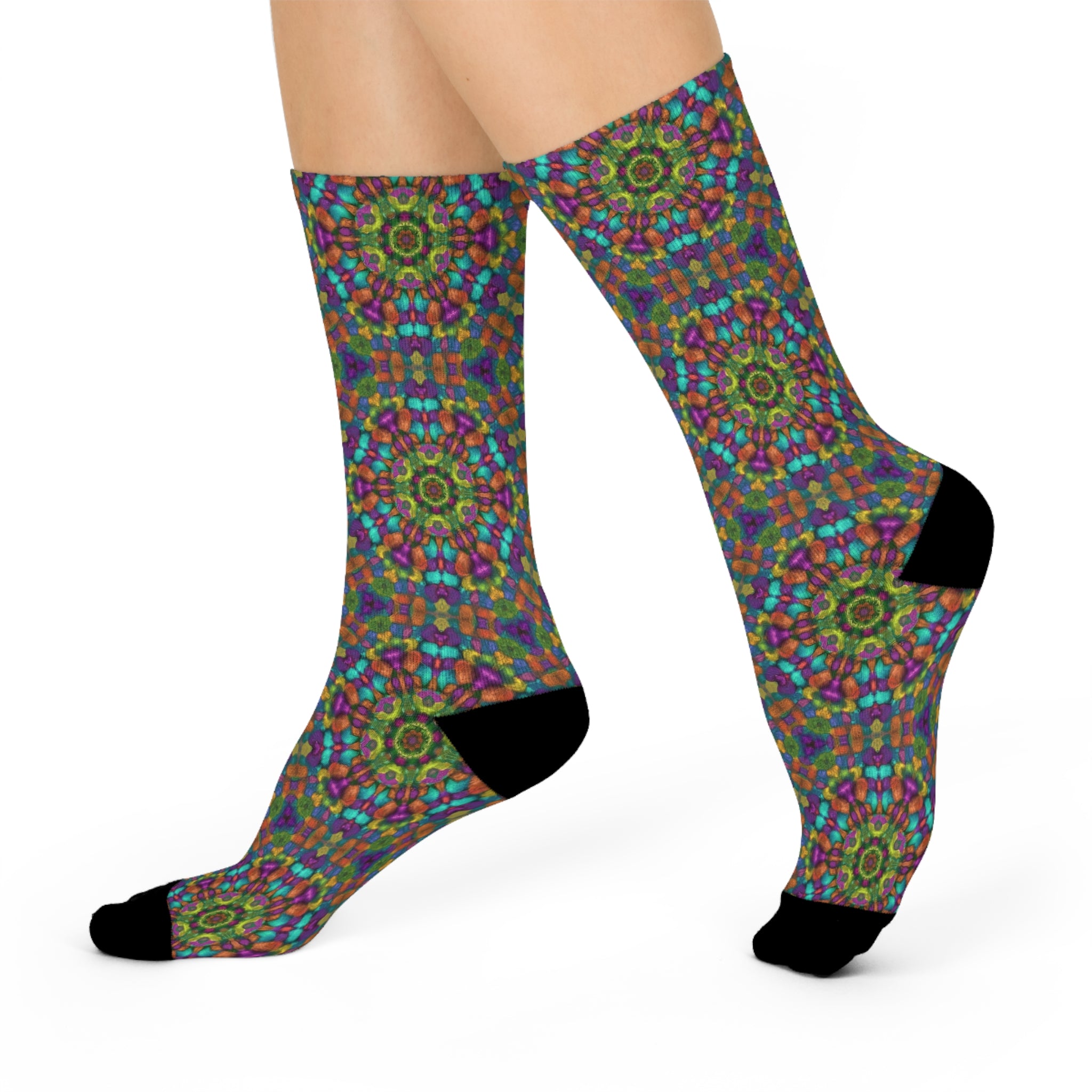 Grass Water Crew Socks