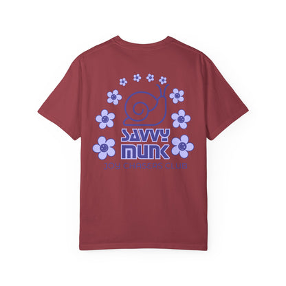 Savvy Munk - Otis under Flower Bow - Unisex T-Shirt