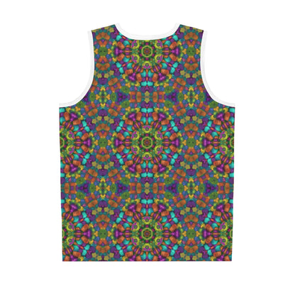 Grass Water - Basketball Jersey (AOP) - Dance all Night and Day