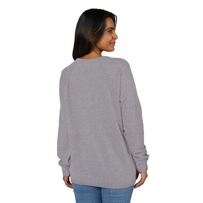 Periwinkle Snail Flower Crewneck Sweatshirt, Cozy Unisex Pullover, Relaxed Fit Top - Savvy Munk