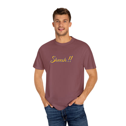 Savvy Munk - Sheesh!!  -Unisex Garment-Dyed T-Shirt