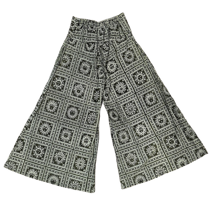 Sun Print Baggy Trouser - Shining Wash - GR
