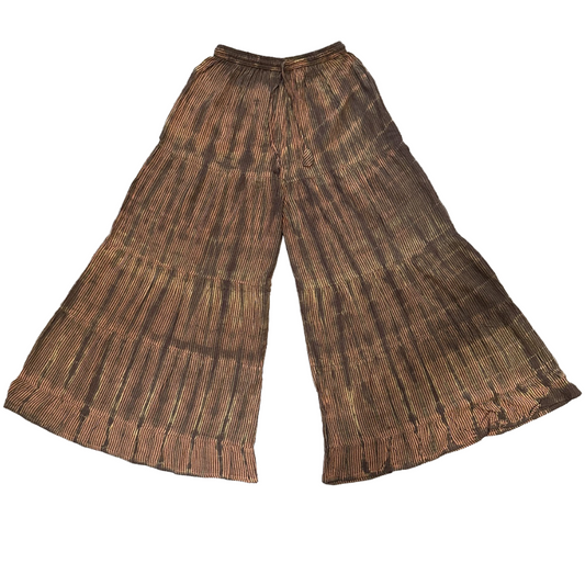 Dharke Layer Wide Leg Pant T/D Rust