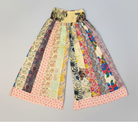 Savvy Munk Wildflower Wanderer Patchwork Palazzo Pants Flat Lay View